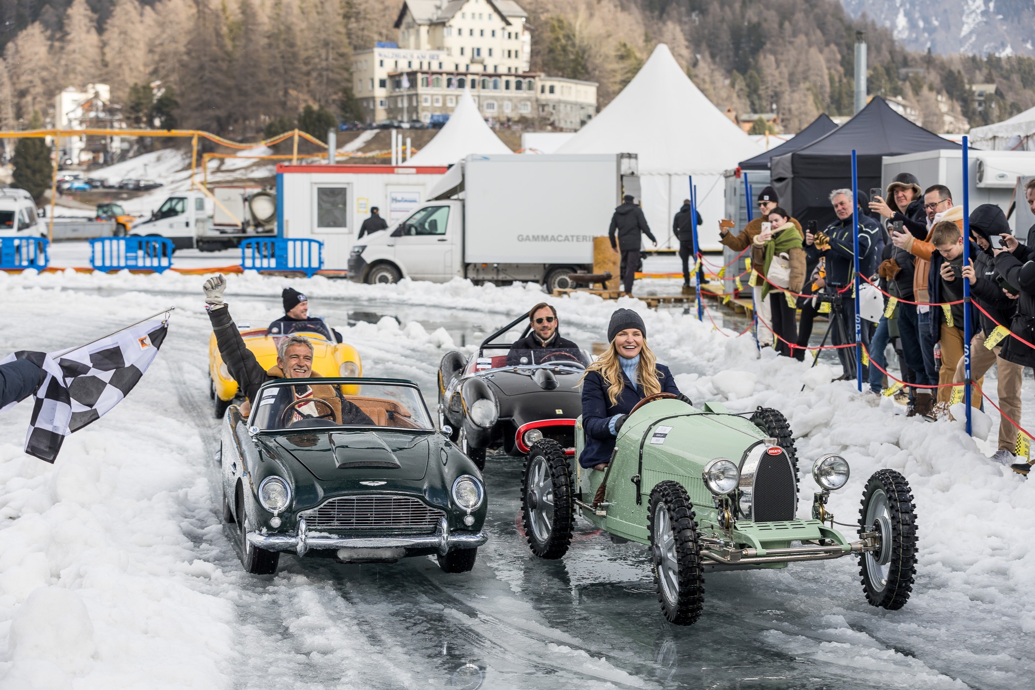Race on The ICE: A showcases of scaled, electrified icons at the